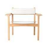 AH601 Stacking Lounge Chair: Outdoor + With Seat + Back Cushion