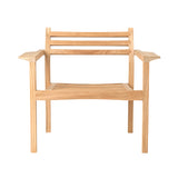 AH601 Stacking Lounge Chair: Outdoor + Without Cushion