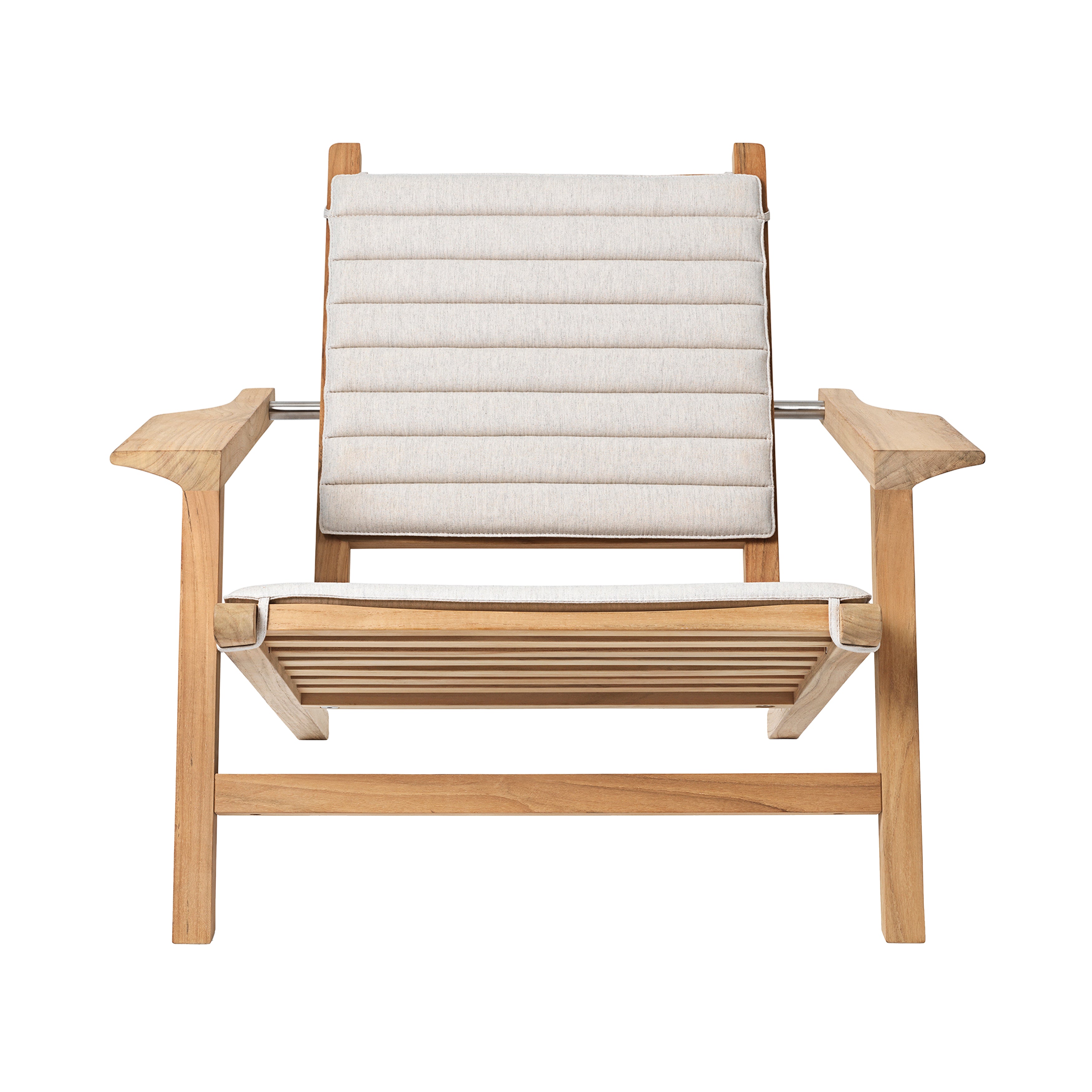 AH603 Outdoor Deck Chair: With Seat + Back Cushion