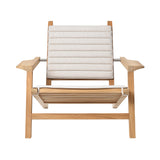 AH603 Outdoor Deck Chair: With Seat + Back Cushion