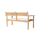 AH701 Outdoor Lounge Sofa: With Seat + Back Cushion