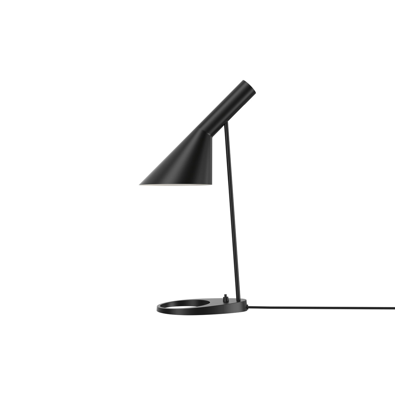 AJ Table Lamp: Black + Black