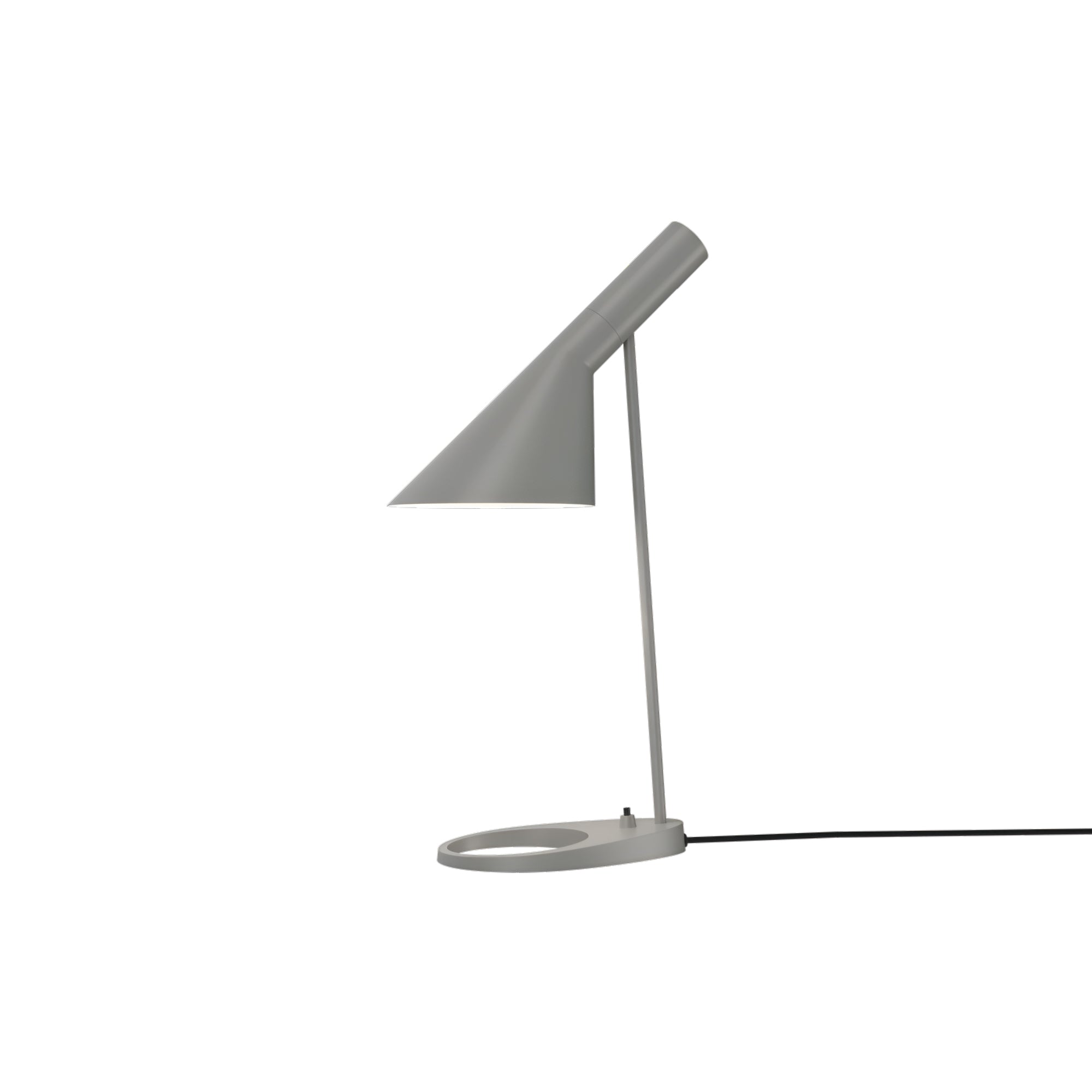 AJ Table Lamp: Warm Grey+ 10W + Black