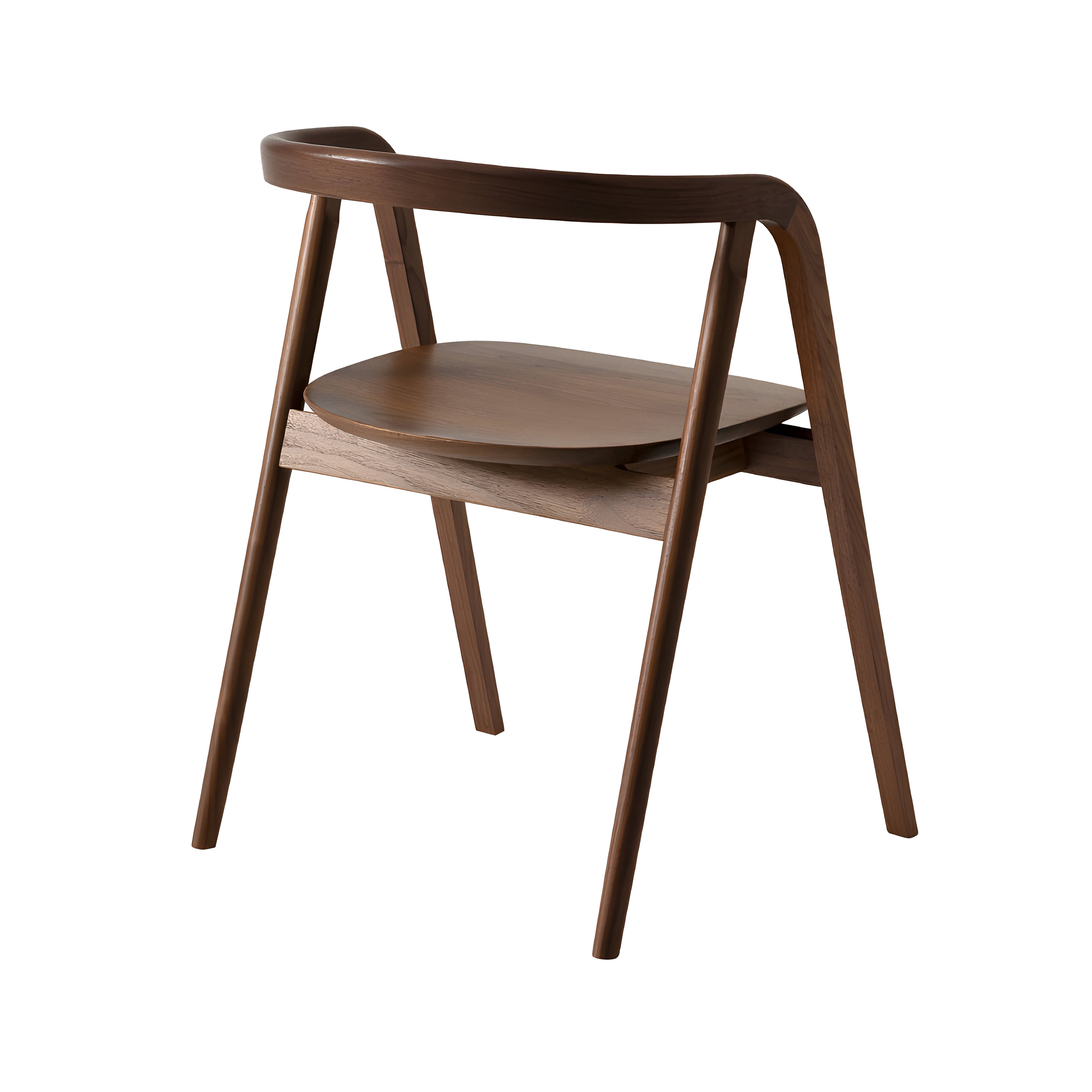 Shika Armchair: Walnut