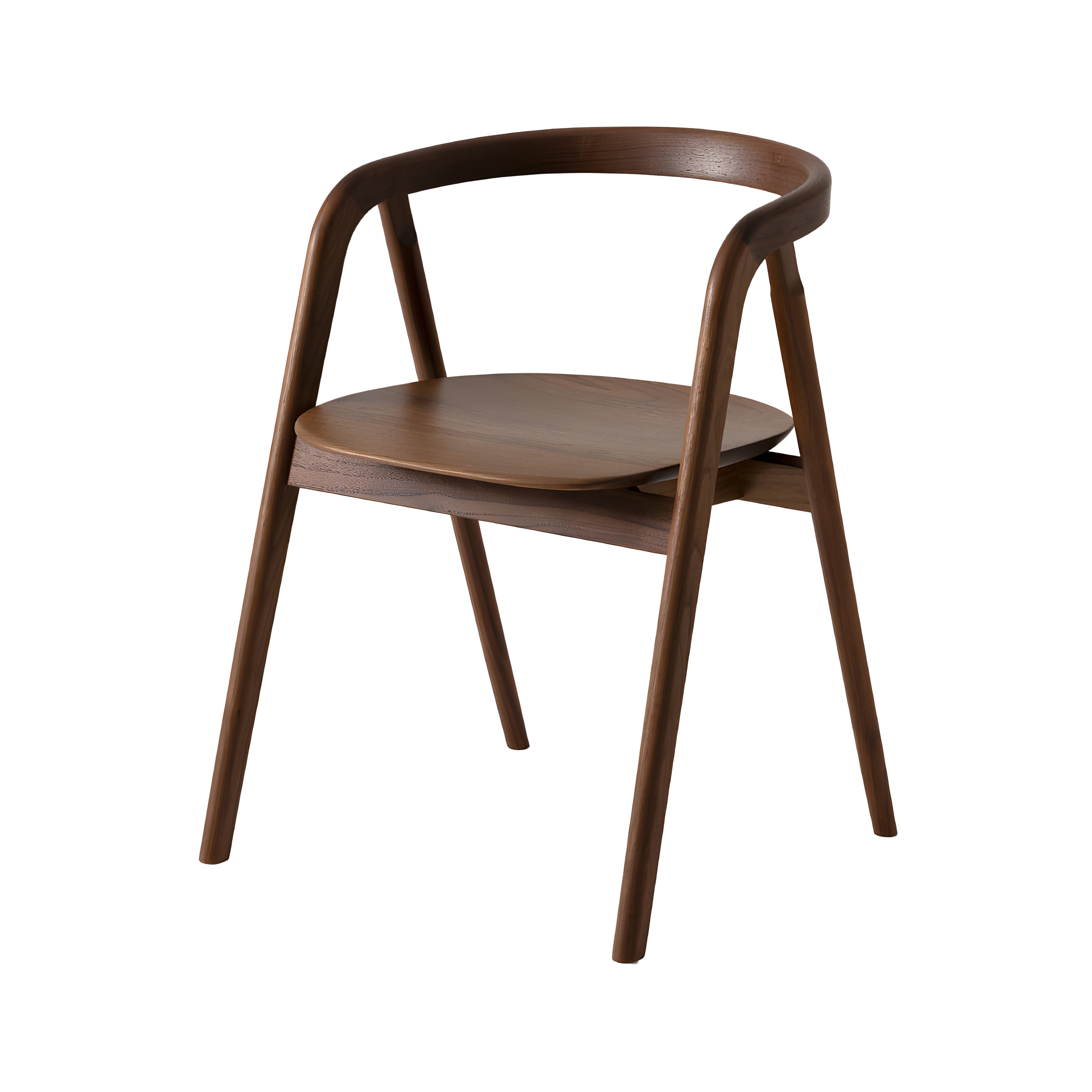 Shika Armchair: Walnut