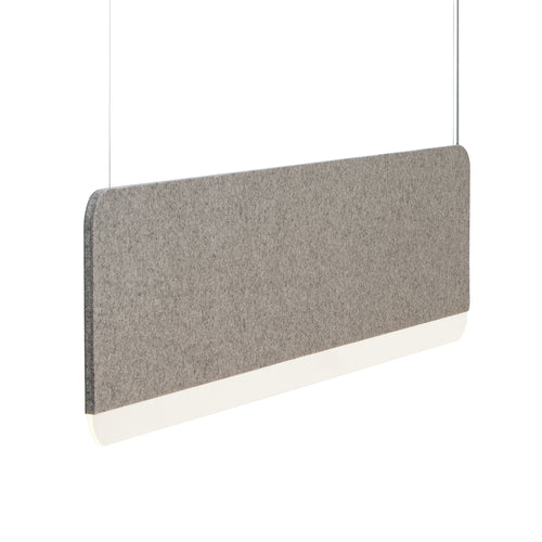 Slab 150 Pendant Light: Grey Wool