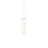 Column 175 Vertical Pendant: 2 Units + Ivory