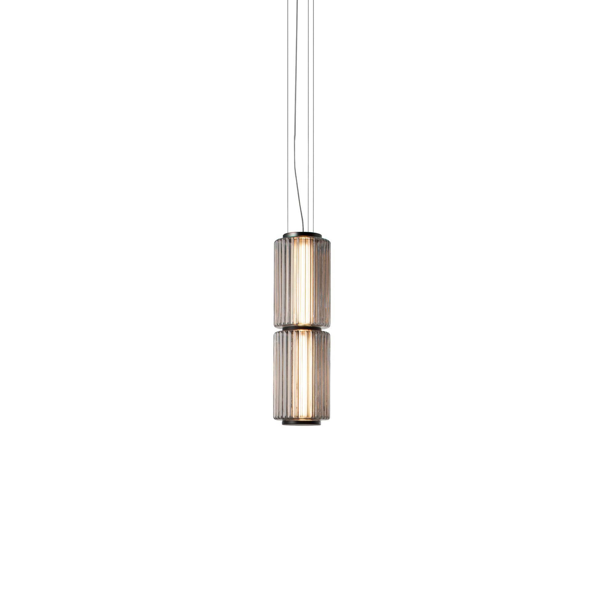 Column 175 Vertical Pendant: 2 Units + Carbon