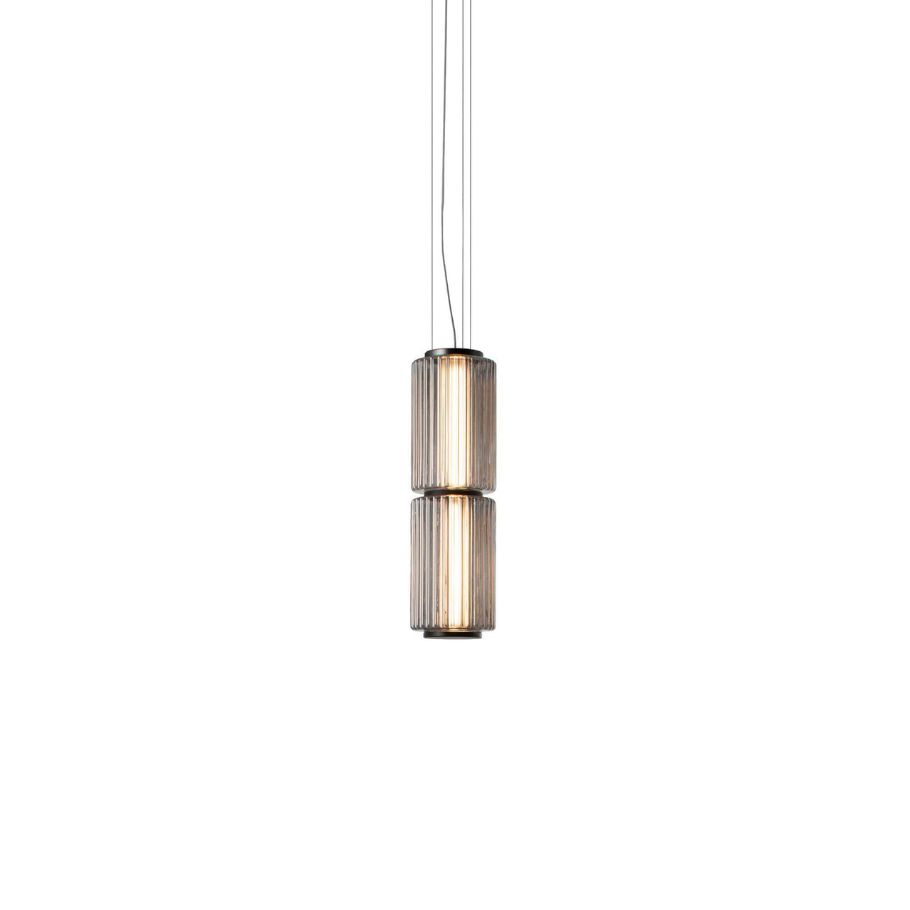 Column 175 Vertical Pendant: 2 Units + Carbon
