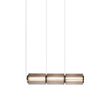 Column 175 Horizontal Pendant: 3 Units + Carbon