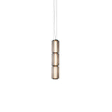 Column 175 Vertical Pendant: 3 Units + Carbon