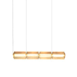 Column 175 Horizontal Pendant: 4 Units + Amber