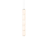 Column 175 Vertical Pendant: 5 Units + Ivory