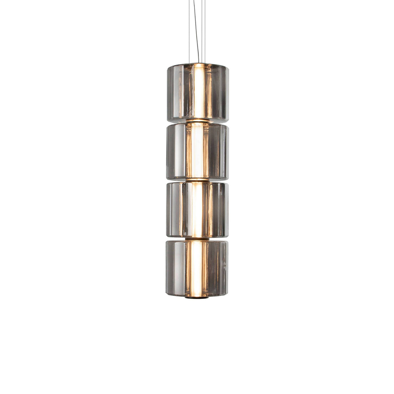Column 300 Vertical Pendant: 4 Units + Carbon