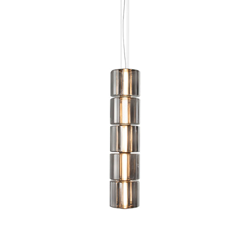 Column 300 Vertical Pendant: 5 Units + Carbon