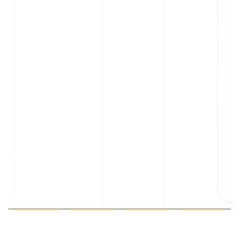 Pipeline 125.4 Pendant Light: White + White