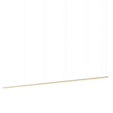 Pipeline 125.5 Linear Pendant Light: White