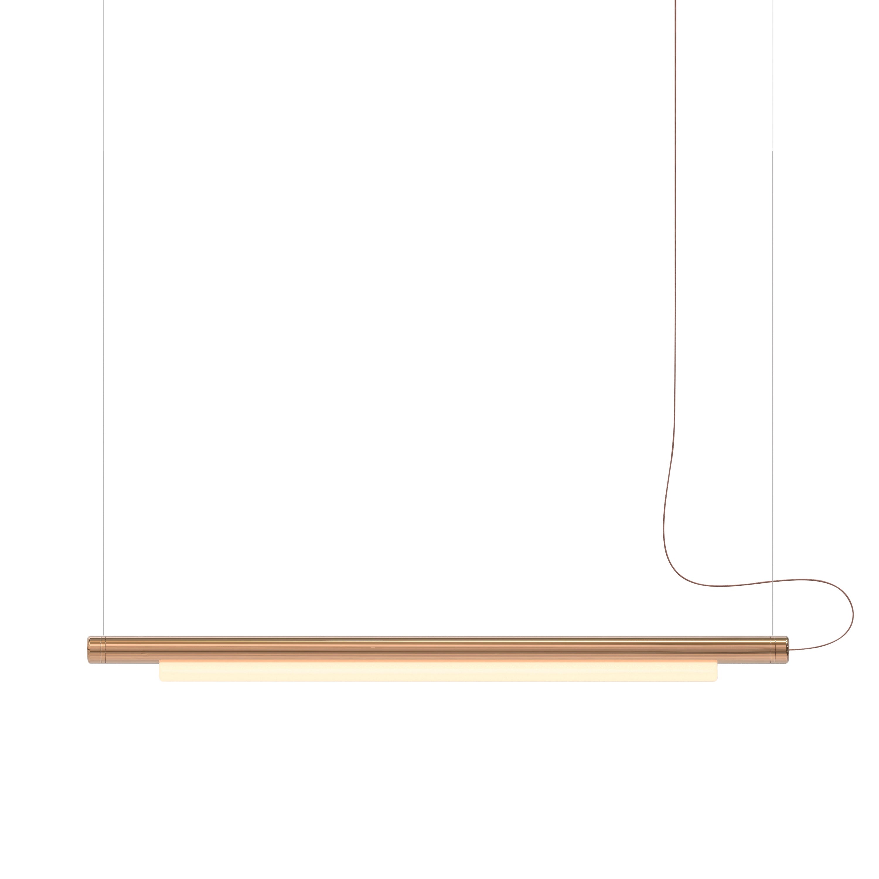 Pipeline 125 Pendant Light: Copper + Copper
