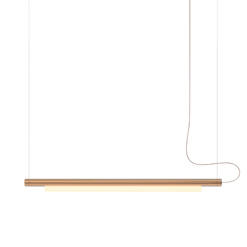 Pipeline 125 Pendant Light: Copper + Copper