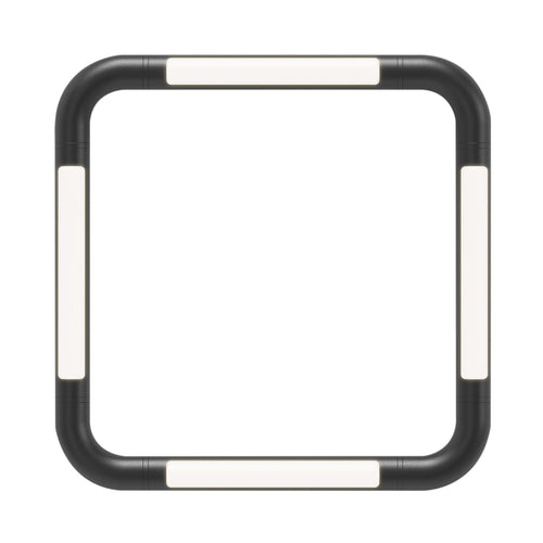 Pipeline CM5 Ceiling/Wall Light: Black + Black