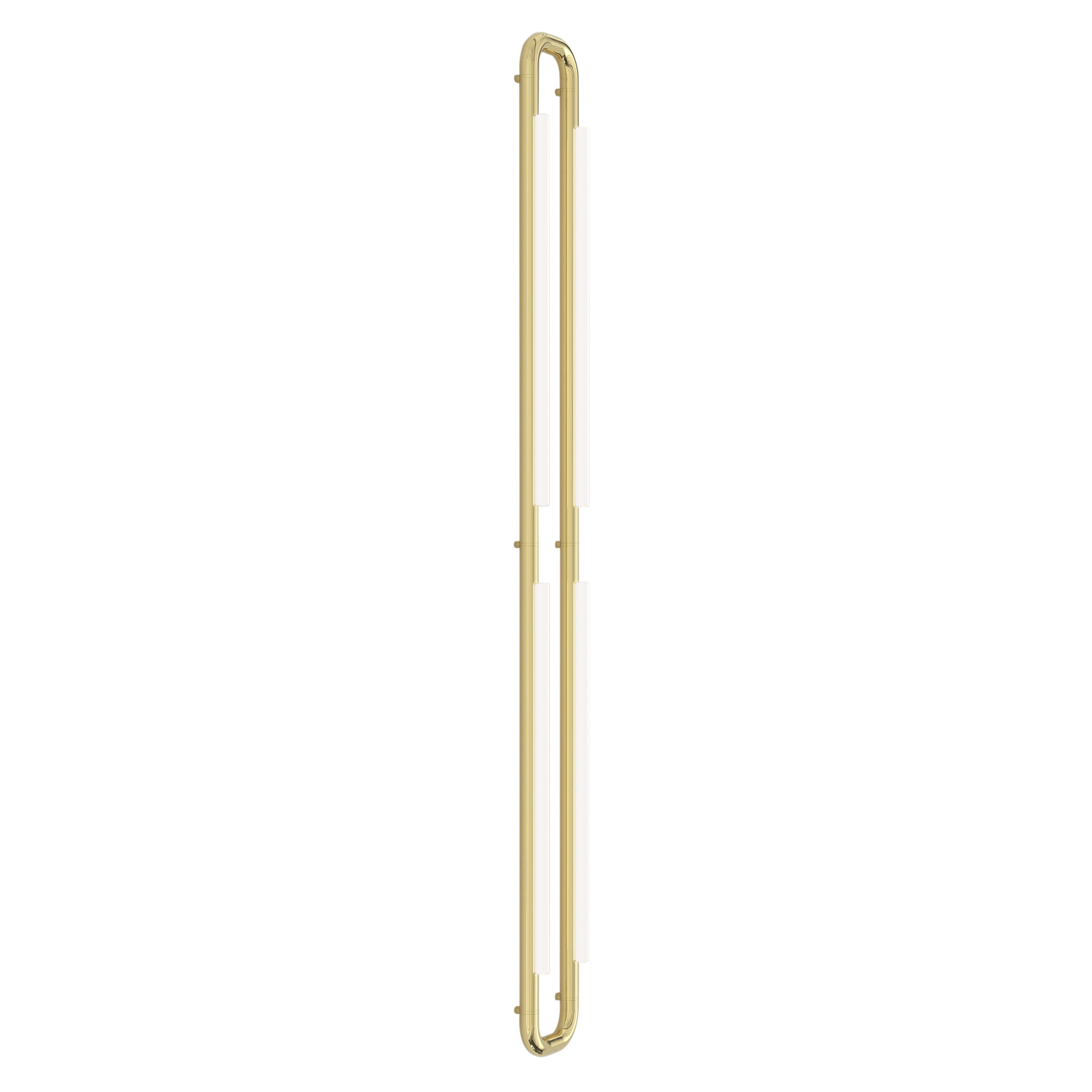 Pipeline CM7 Ceiling/Wall Light: Brass + Brass