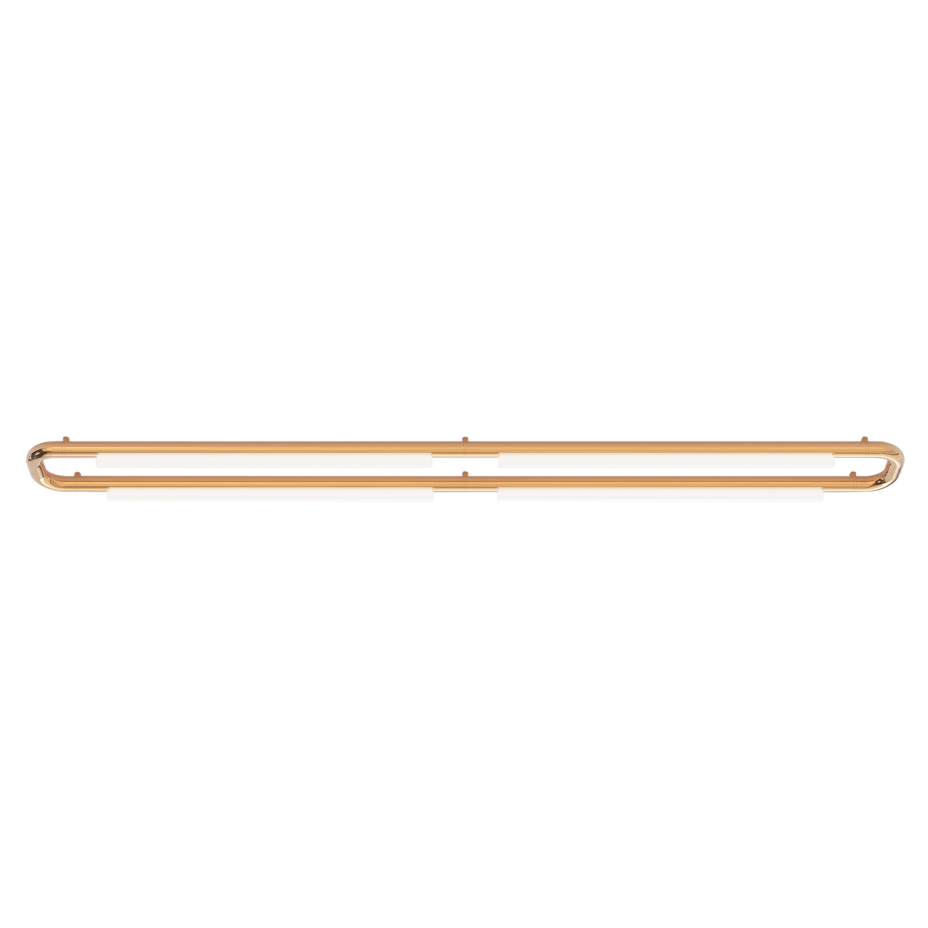 Pipeline CM7 Ceiling/Wall Light: Copper + Copper