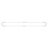 Pipeline CM7 Ceiling/Wall Light: White + White