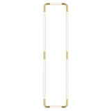 Pipeline CM8 Ceiling/Wall Light: Brass + Brass