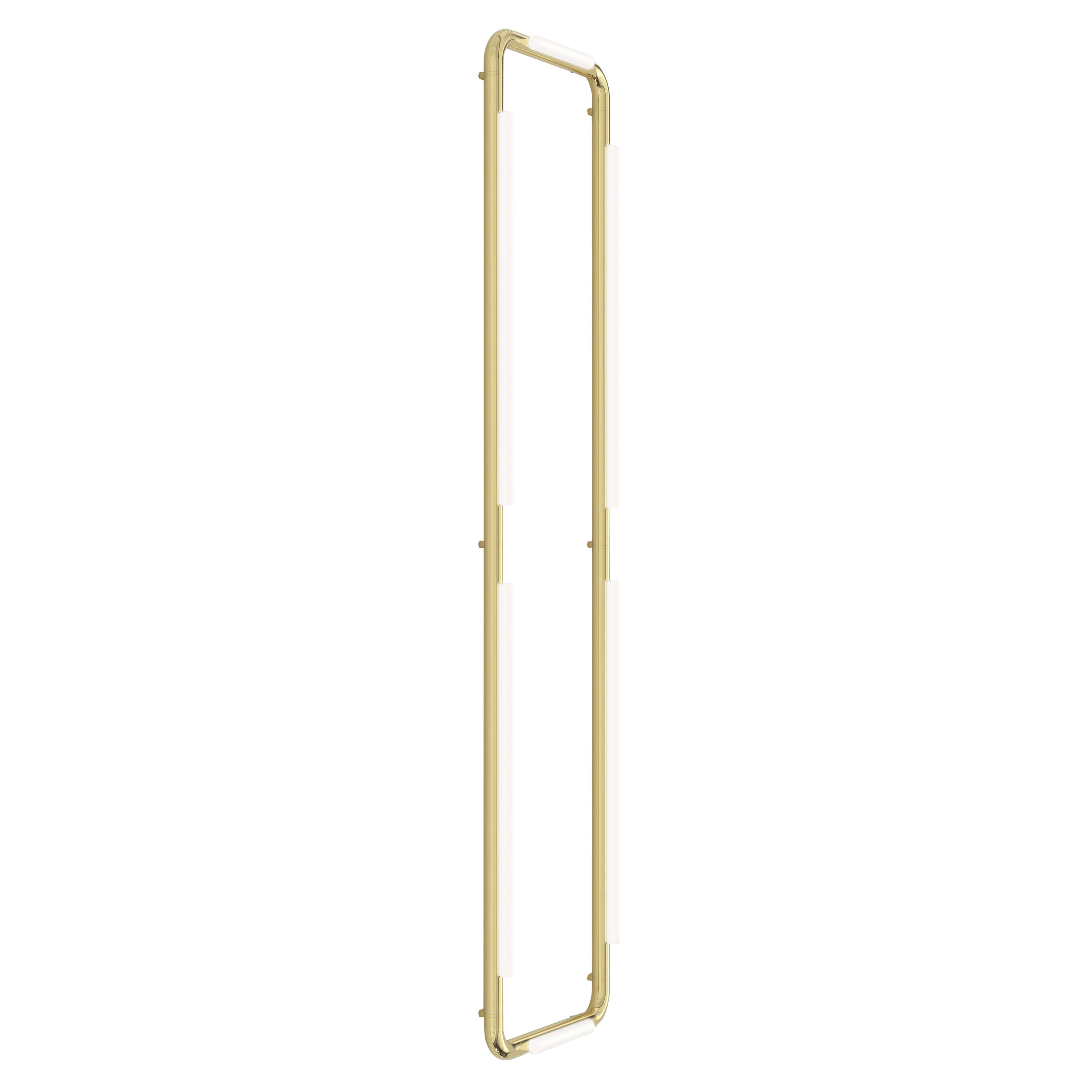 Pipeline CM8 Ceiling/Wall Light: Brass + Brass