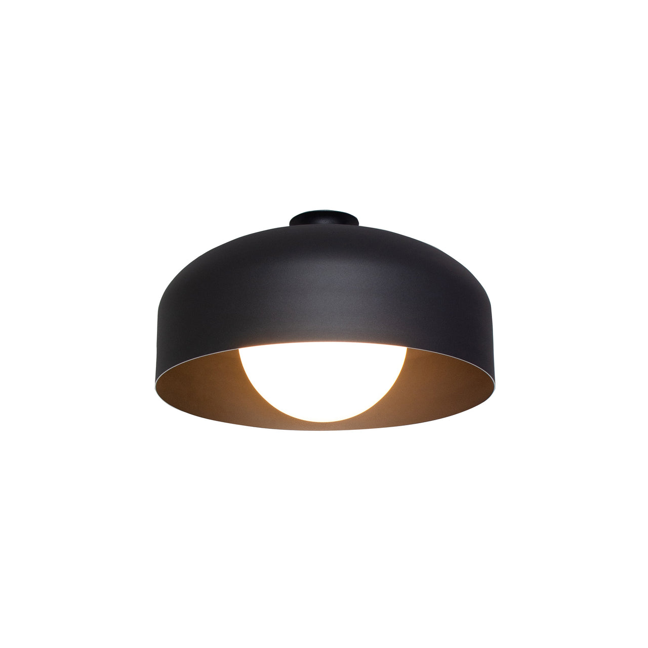 Spotlight Volumes Ceiling Light: Black