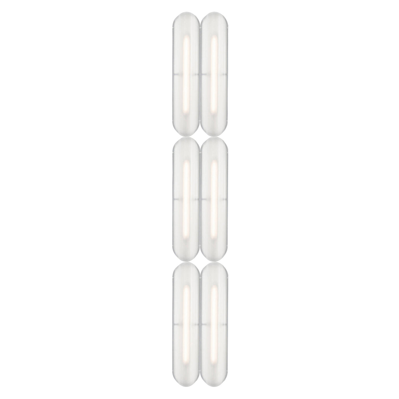 Vale System Ceiling/Wall Light: Vertical + Side-to-End + Anthracite + Vale 6