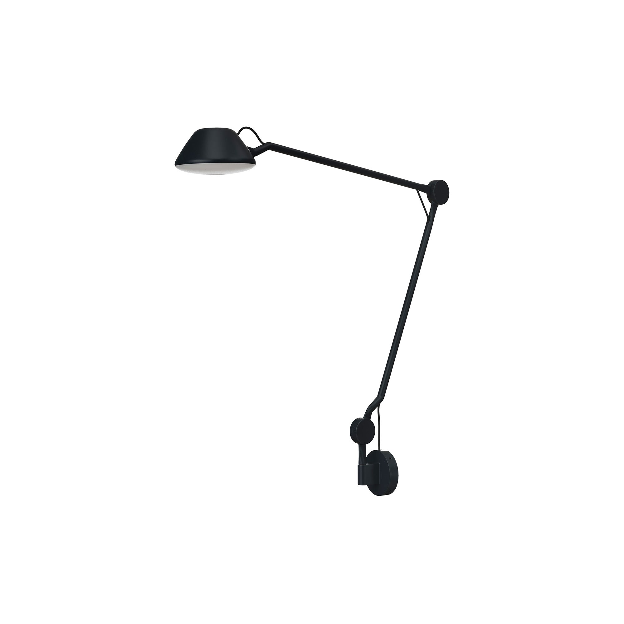 AQ01 Wall Lamp: Black