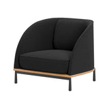 Arc Lounge Chair: Natural Oak