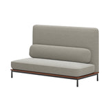 Arc Sofa High Back Middle: Natural Walnut