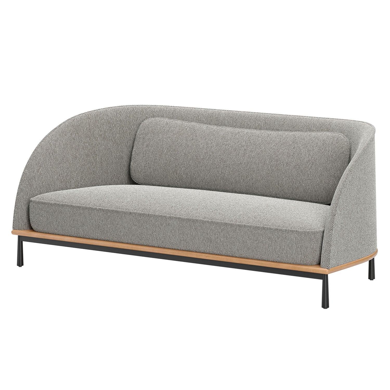 Arc Sofa 3 Seater: Natural Oak