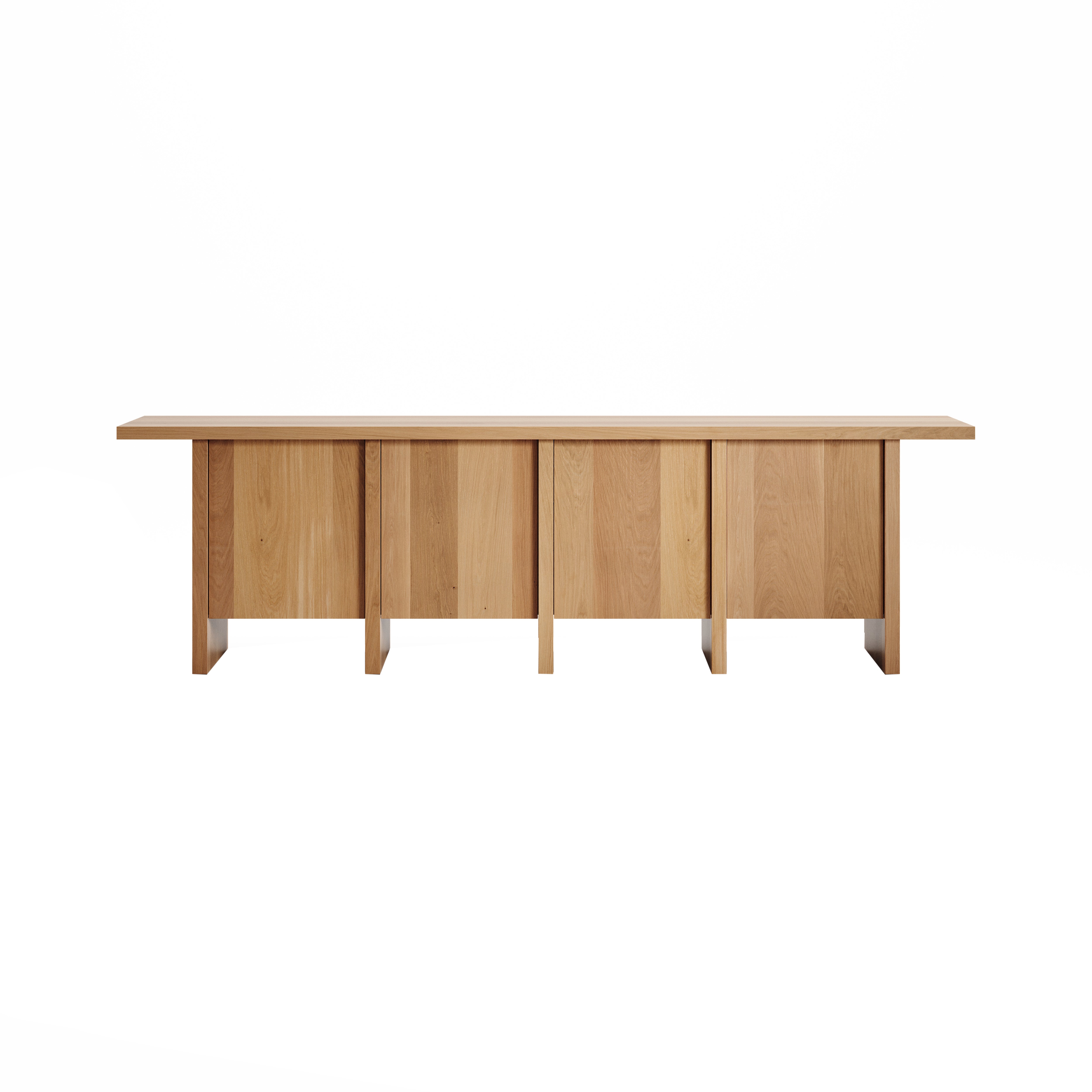 Edda Credenza: 4 + White Oak
