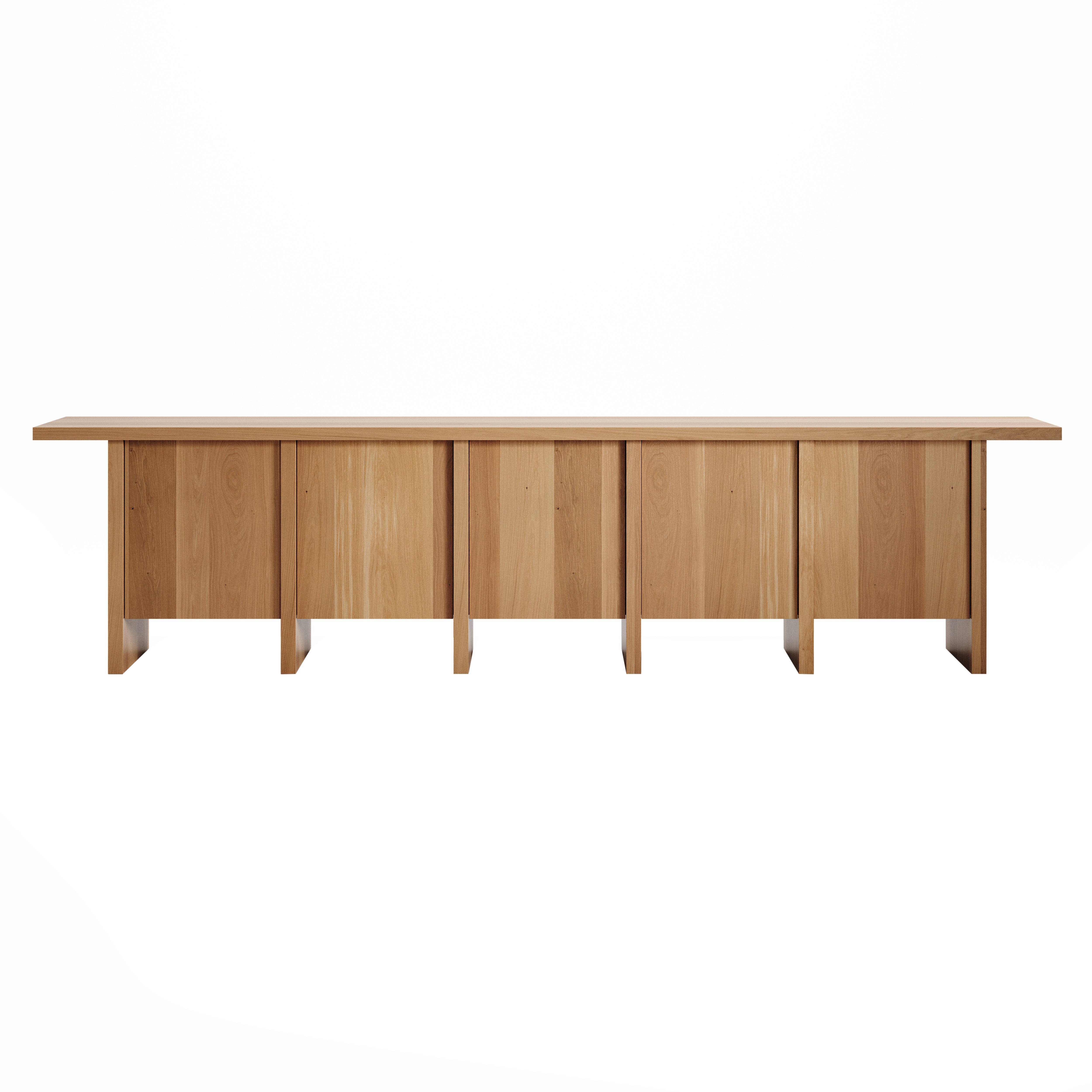 Edda Credenza: 5 + White Oak