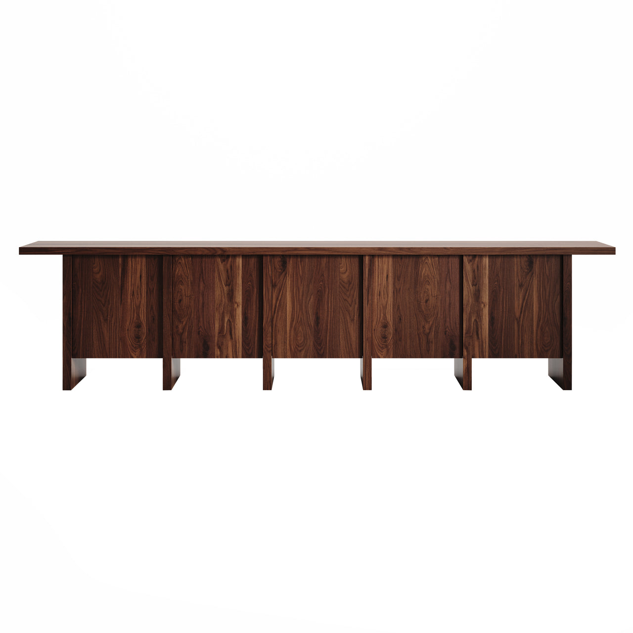 Edda Credenza: 5 + Walnut