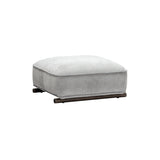 Hoyo Ottoman: Smoke Oak