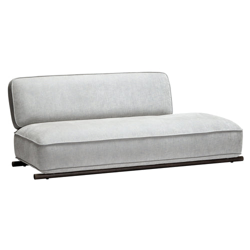 Hoyo 3 Seater Sofa: Smoke Oak