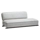 Hoyo 3 Seater Sofa: Left + Smoked Oak