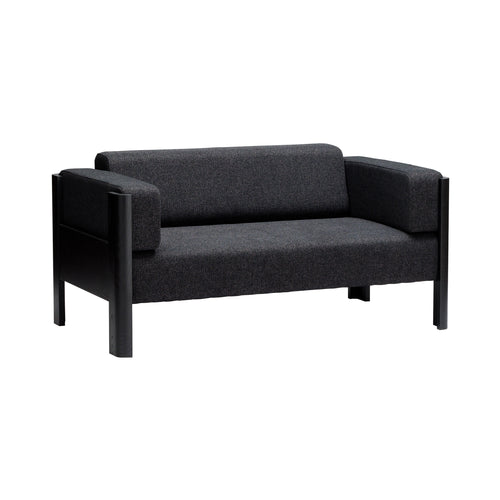 Tonbo 2 Seater Sofa: Sumi Ash