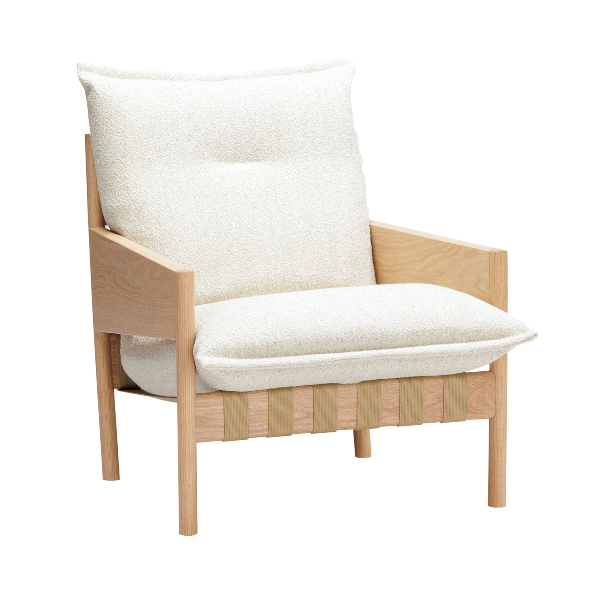 Zabu Chair: White Oak