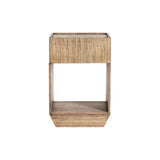 Pile Cabinet: Wood Top + Black Walnut Oak