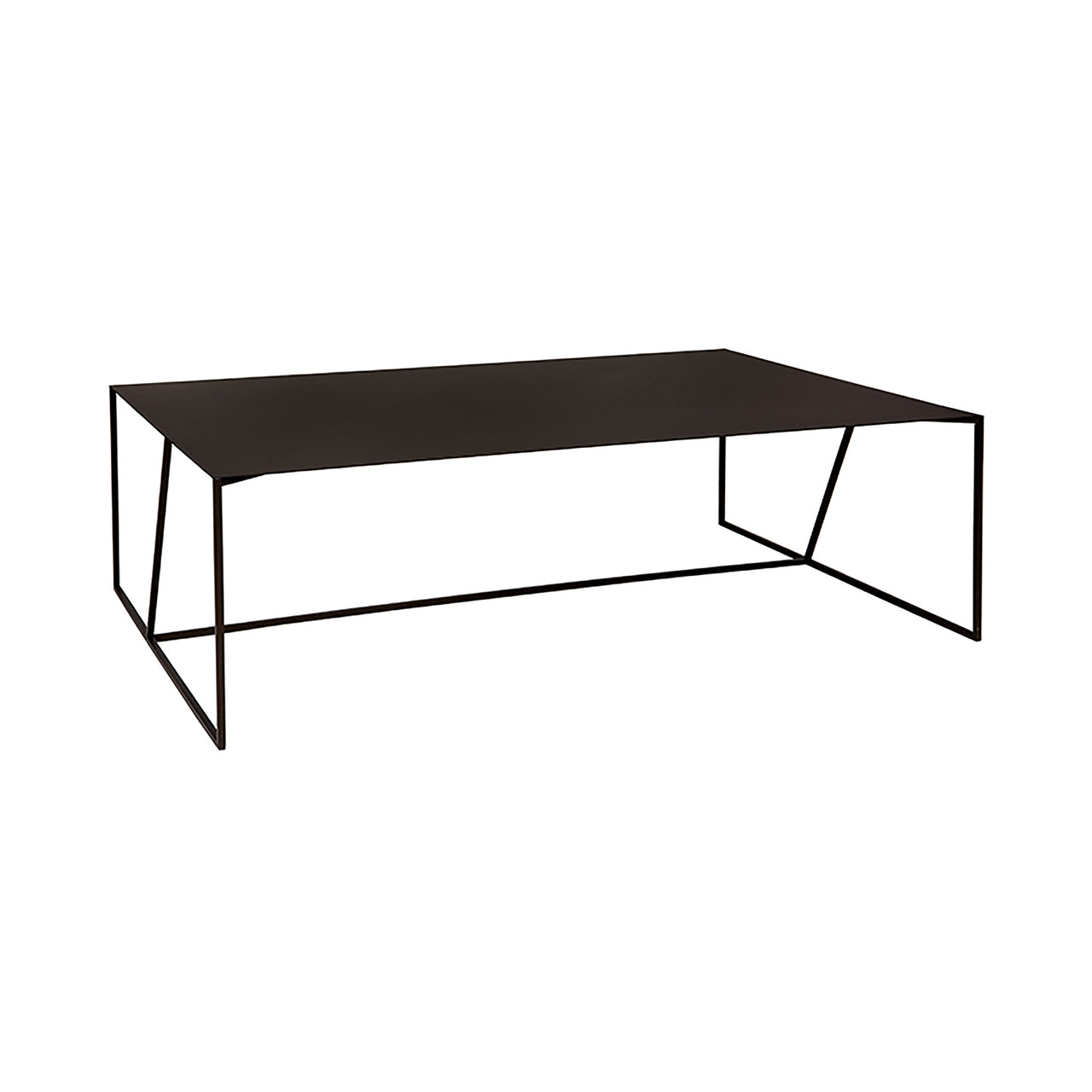 Oblique Coffee Table: Rectangular