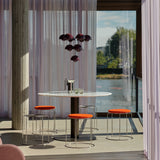 Wire Stool VP11: Upholstery