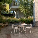 Thorvald SC94 Stacking Outdoor Side Chair with Seatpad: Set of 2