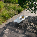 Thorvald SC99 Outdoor Dining Table: Rectangle