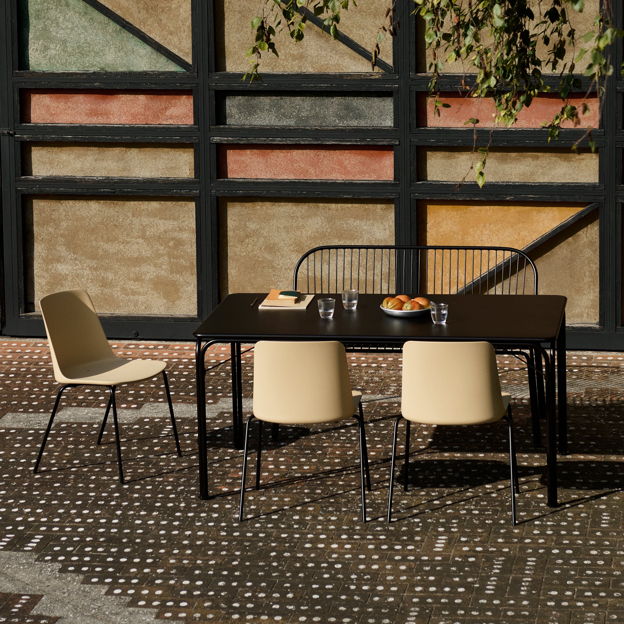 Rely Outdoor Side Chair: HW138