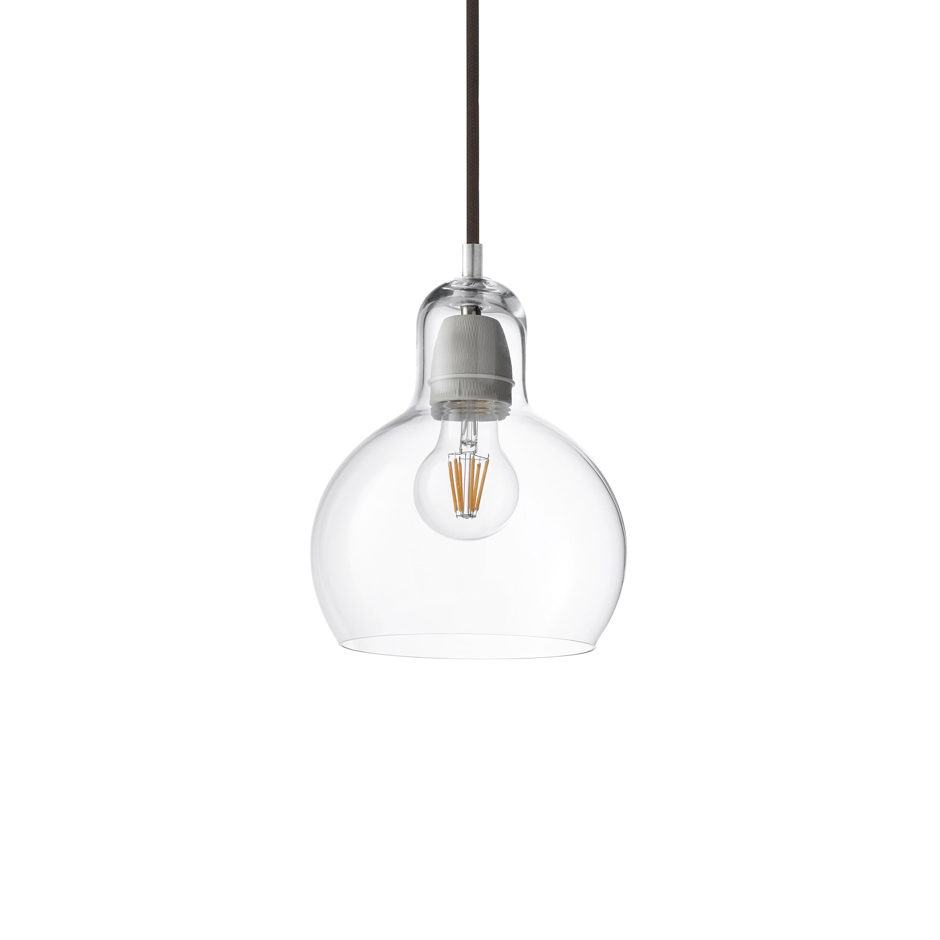 Mega Bulb Pendant Lamp SR2: Clear + Black